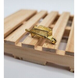 Monopoly Gold Wheel Barrel Deluxe Edition Classic Game Piece Mover Token